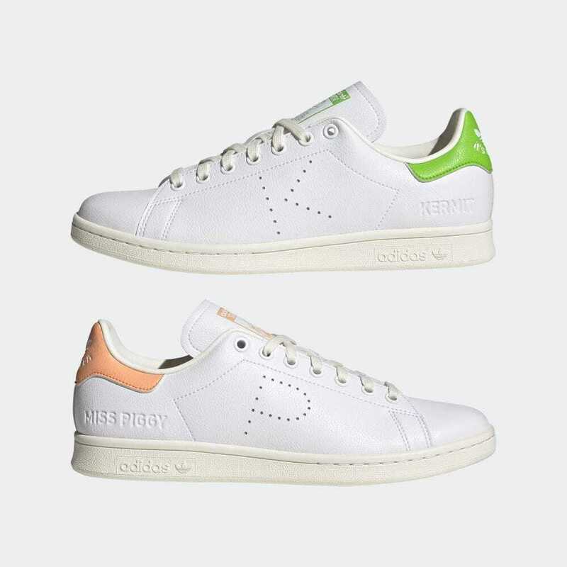 [※期間限定値下げ!]【新品・即決】adidas Stan Smith x Kermit Miss Piggy 27.0cm 白アディダススタンスミスDisneyディズニースニーカー