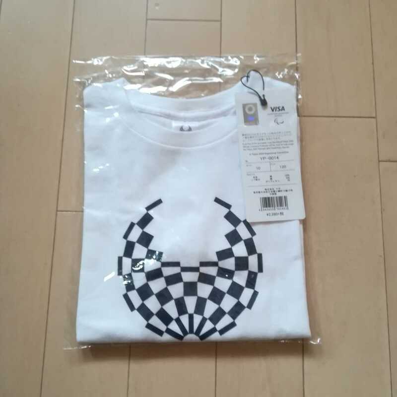 送料込み　即決　新品　東京パラリンピック　Tシャツ　子供　120サイズ 日本製　綿100% 東京2020公式ライセンス商品　東京オリンピック