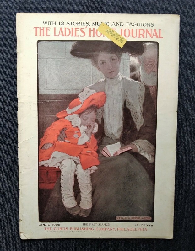 1905年 ジェシー・ウィルコックス・スミス 表紙 The Ladies' Home Journal ピーター・ニューエル Peter Newell/Jessie Willcox Smith