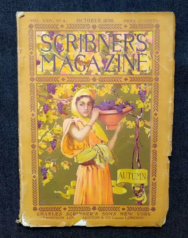 1898年 Scribner's magazine チャールズ・ダナ・ギブソン・ガール Charles Dana Gibson ハワード・パイル/米西戦争 サン・フアン高地の戦い