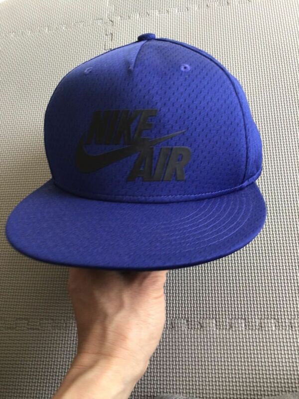 ナイキトゥルー ナイキエアー NIKE TRUE NIKE AIR メッシュキャップ 帽子 ブルー 青 OSFM