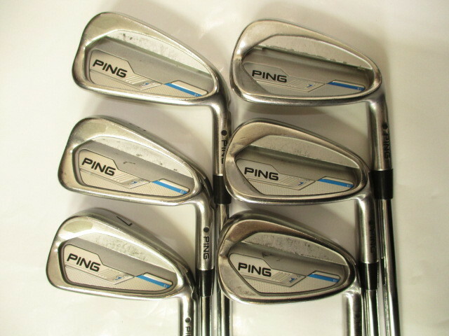 PING　ピン　i　アイアン6本セット　NS PRO　MODUS3 TOUR105（Sフレックス）ライ角標準ブラック