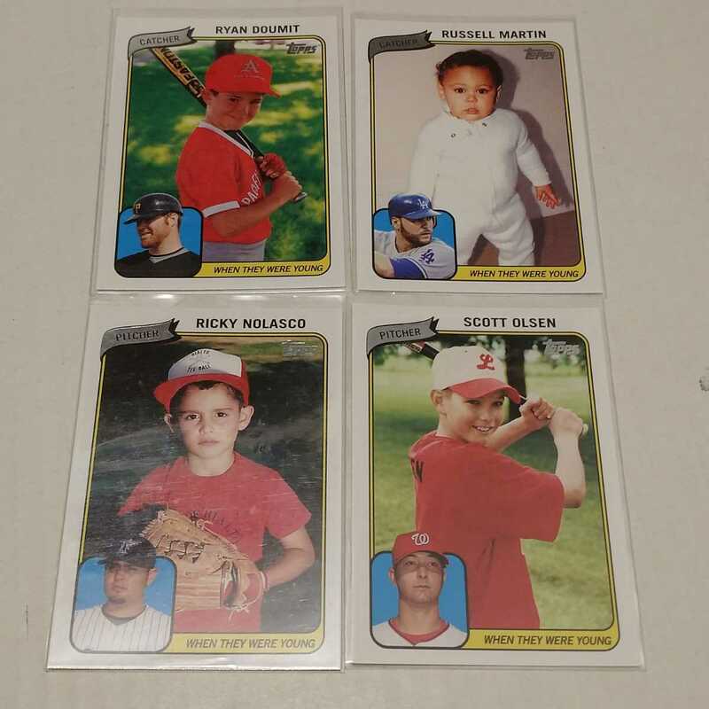 2010 Topps When They Were Young4枚セット