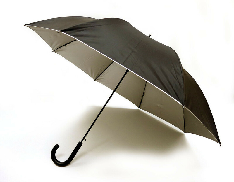 同梱可能 日傘 晴雨兼用傘 男女お使いいただける ジャンプ傘 グラスファイバー ブラック＃672ｘ１本