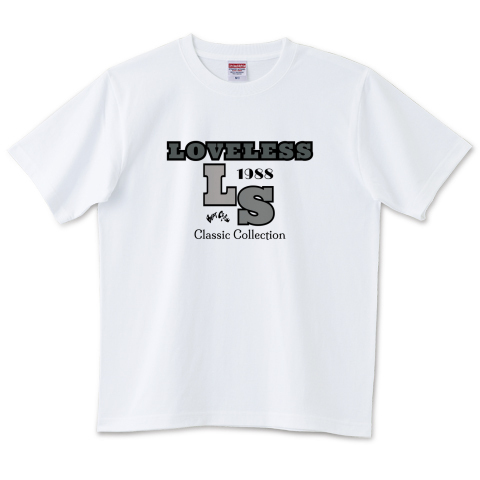 ☆Ls (Loveless) LS BEAT CR(A.L)SH T-SH COLOR:WHT.SIZE:XS～3XL ≪即決商品≫☆