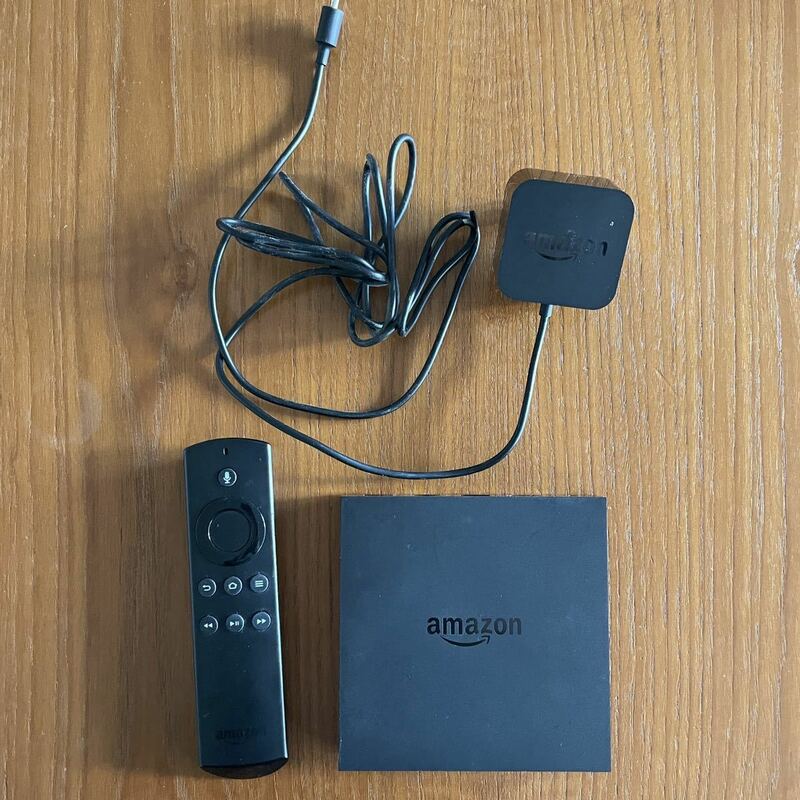 Amazon Fire TV 動作確認済み リセット済み 電源コード被覆破れあり
