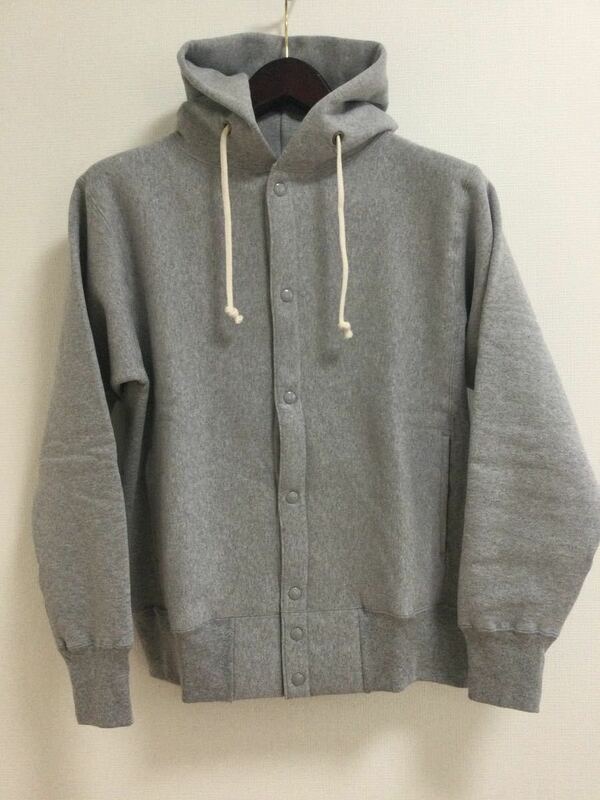 新品！USA製 70’s Champion Reverse Weave SNAP HOODIE チャンピオン スナップ フーディ パーカー復刻 L