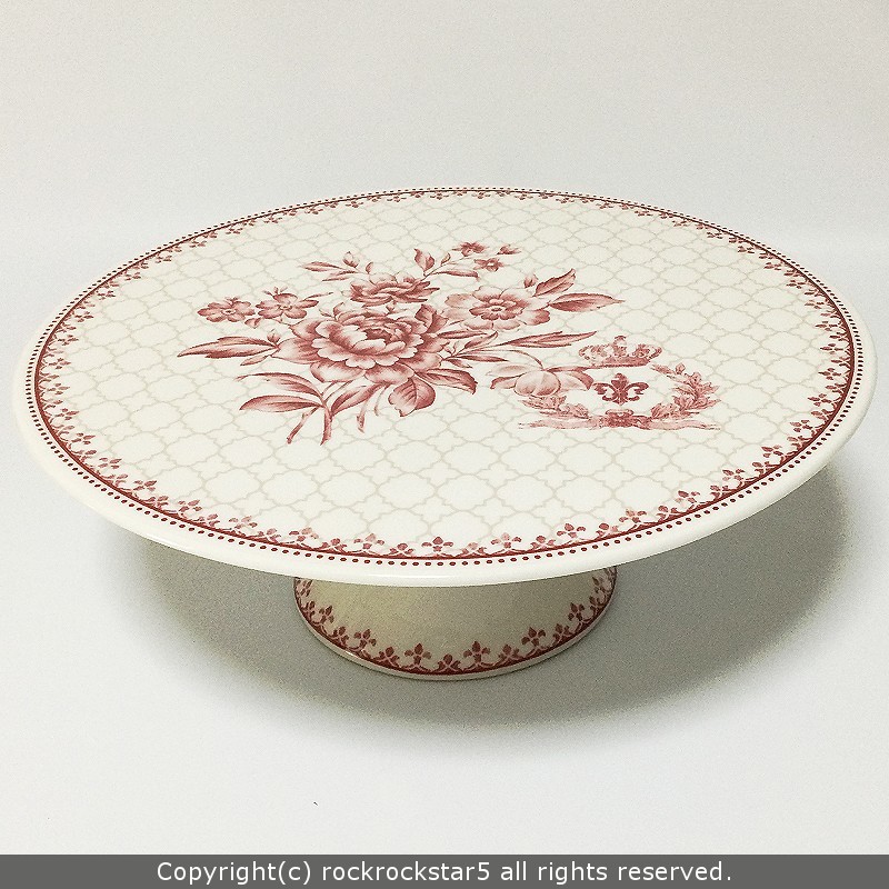 ロイヤルアーデン ケーキトレー 薔薇 バラ 39414 新品〈セール20％OFFスタート〉
