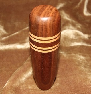 木製シフトノブ(材質：ウォールナット-集成材）12x1.25mm（RD-40.5D130L)