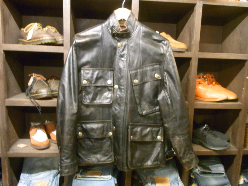 80 90'S MADE IN U.K. ST.MICHAEL LETHER MOTOR CYCLE JACKET SIZE 41～43 ヴィンテージ イギリス製 レザー モーターサイクル ジャケット