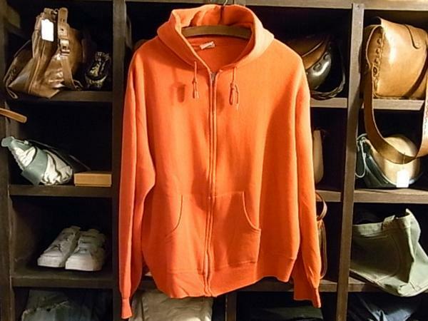 USA製 ZIP PARKA RED SIZE L ジップ パーカー 赤 アメリカ