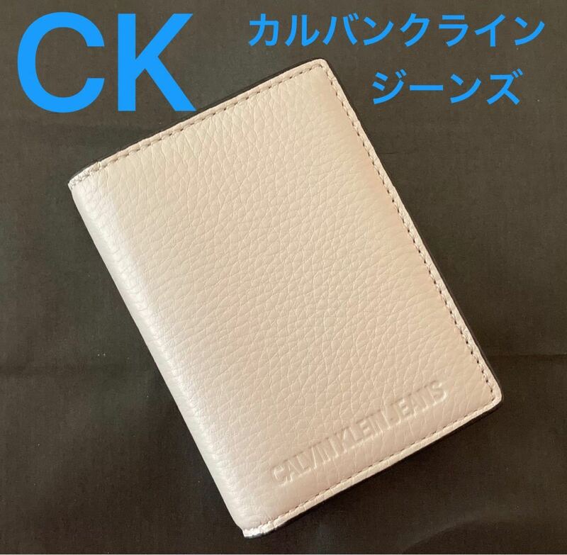 【送料無料】新品■Calvin Klein カルバンクライン メンズ カード入れ 名刺入れ 白1