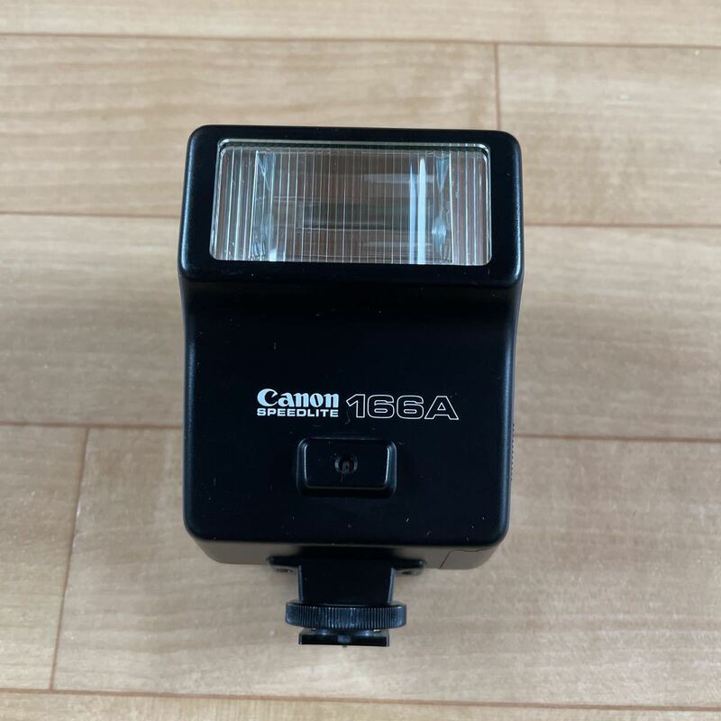 ジャンク品/外付けストロボ/Canon speedlite/166A/スピードライト