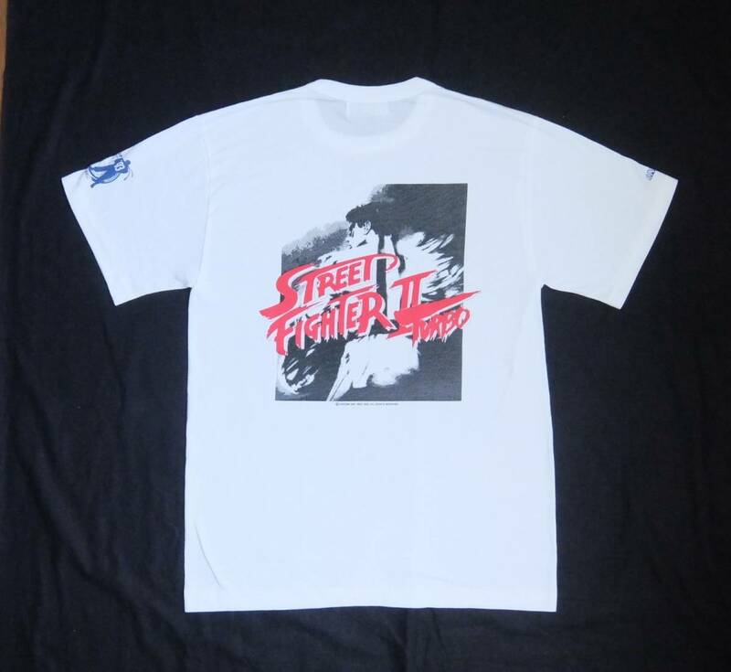 90'S ヴィンテージ ストリートファイター 2 Tシャツ / 90年代 STREET FIGHTER 2 カプコン CAPCOM 当時物 ゲームTシャツ