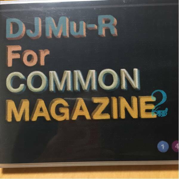 DJ Mu-R/For COMMON MAGAZINE 2