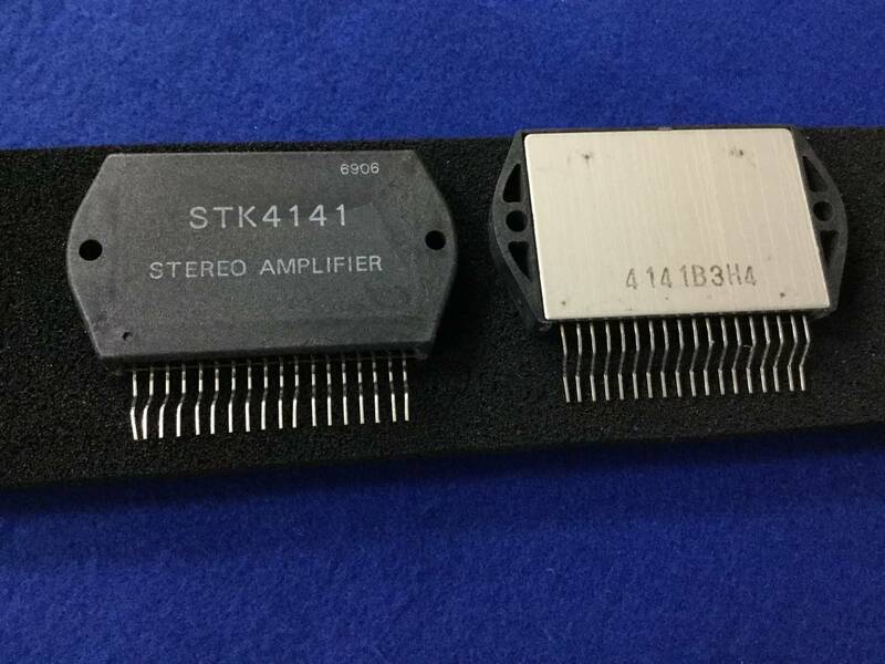 STK4141 【即決即送】三洋 ステレオオーディオパワーアンプIC AX-MXA7 HA-AV200K [26BrK/182222M] Sanyo Hybrid Stereo Amplifier IC 1個
