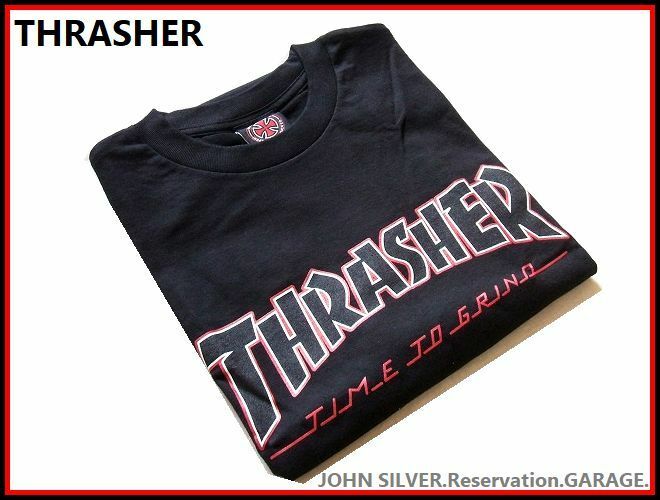 【THRASHER】スラッシャー/インディペンデント/ロゴ/tシャツ/メンズ/M/サイズ