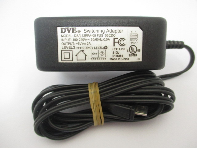 AD30194★DVE★ACアダプター★DSA-12PFA-05 FUS 050200★保証付！即決！