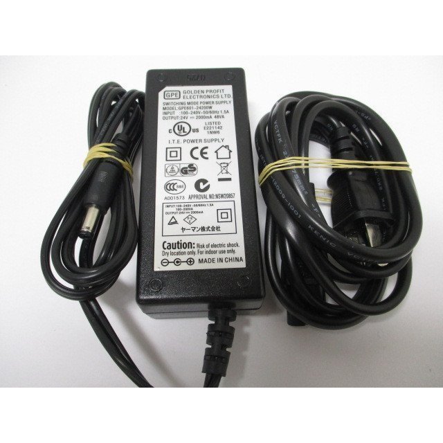 AD30158★GPE★ACアダプター★GPE601-24200W★保証付！即決！