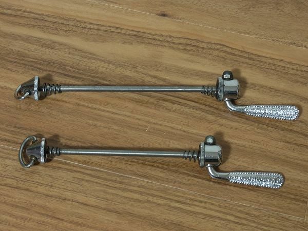 【送料込】カンパ レコード クイックリレーズ クイックリリース 前後セット リア軸長 151mm 即決 カンパニョーロ Campagnoloc RECORD