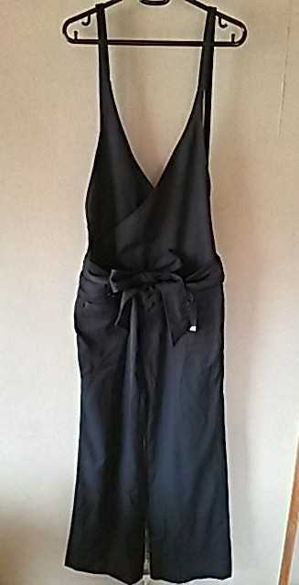 新品 サロペット M ブラック 黒 パンツ オールインワン 洋服 オーバーオール Mサイズ レディース 美容師