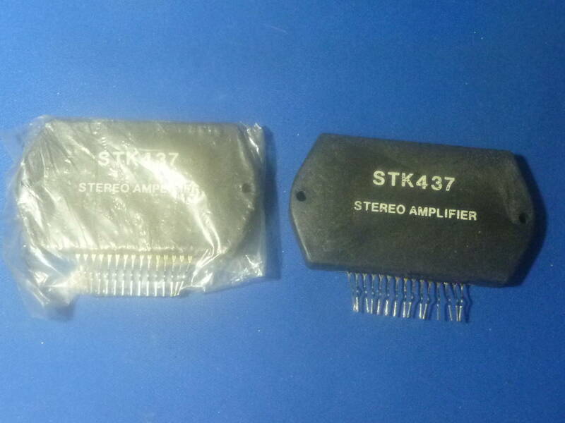 STK-437 10w+10w ハイブリッドオーディオステレオIC 2個 220416-102R
