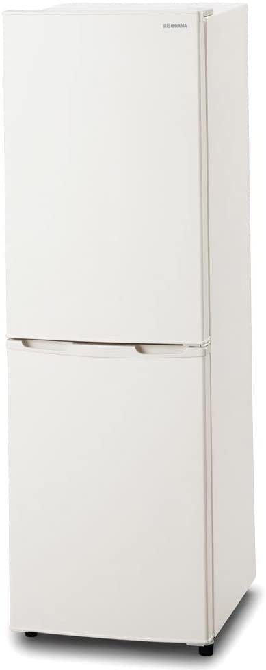 新品☆アイリス 冷蔵庫 162L 冷凍室 62L ホワイト　送料無料30