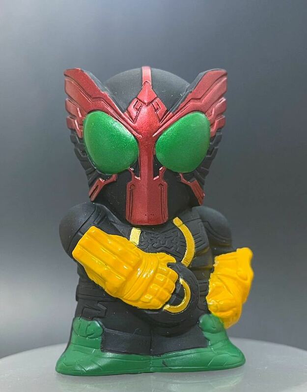 指人形 ミニソフビ 仮面ライダーオーズ 中古品 仮面ライダーキッズ