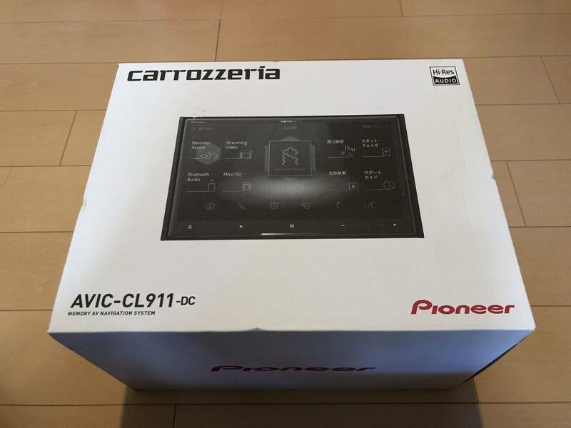 Pioneer パイオニア carrozzeria カロッツェリア カー ナビ サイバー ナビ 8型 AVIC - CL911 - DC 展示 使用 メーカー OH 点検 済み 品 