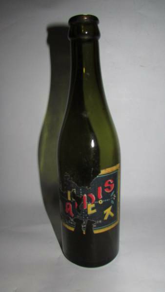 （旧家・蔵出し）（１９５０年製造の古い味わいのあるカルピス空瓶）貴重珍品