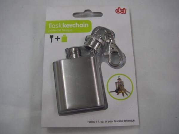 e2 flask keychain ミニボトル　キーホルダー　新品未開封　リステア　dci