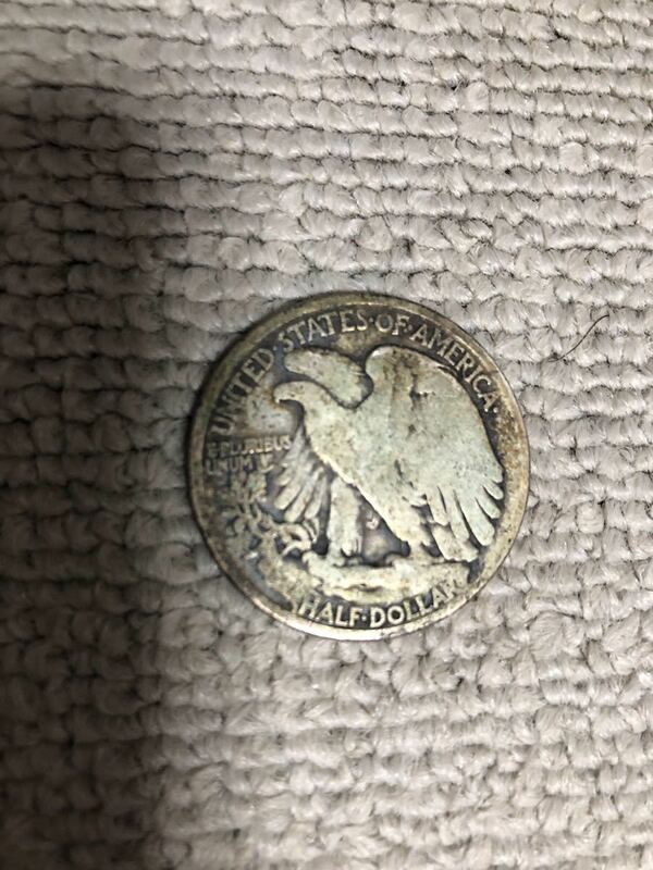 アメリカ ハーフドル　half dollar 希少1936年コイン　LIBERTY アンティークコイン