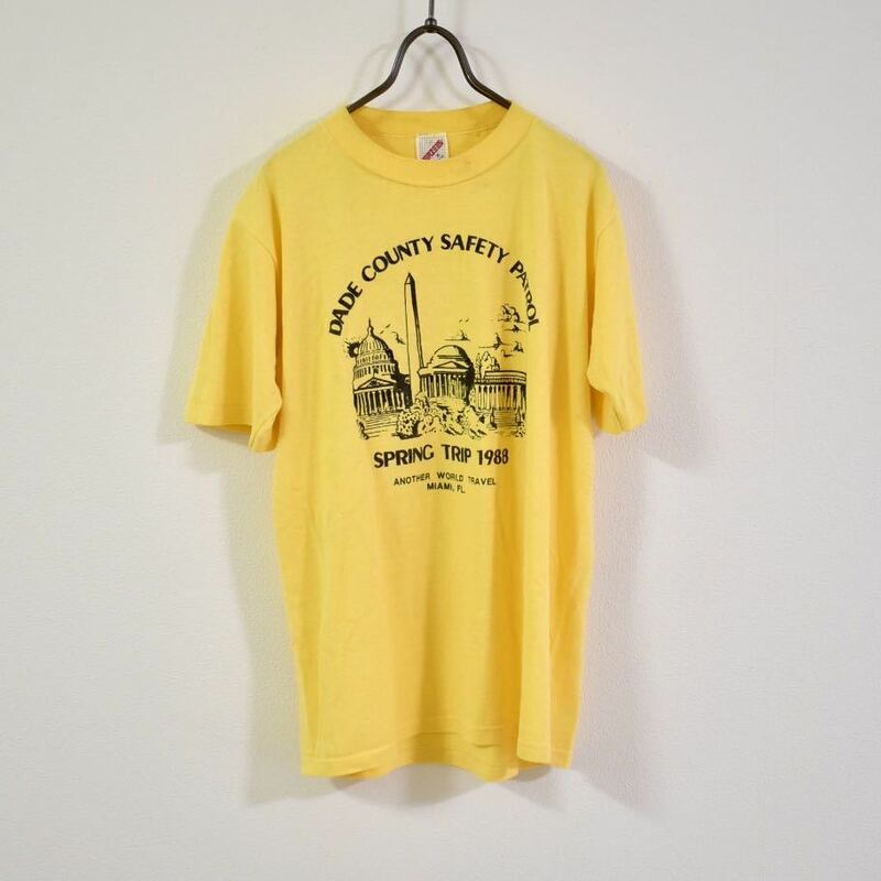 JERZEES Tシャツ　USA製　SPRING TRIP 1988 半袖Tシャツ プリントTシャツ