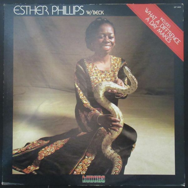 JAZZ LP/ライナー付き/エスター・フィリップス/ESTHER PHILLIPS/恋は異なものミスター・マジック/WHAT A DIFF'RENCE A DAY MAKES/Z-7303