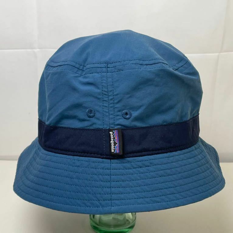 【廃番カラー】patagonia パタゴニア ウェーブフェアラー バケットハット GLSB キャップ 帽子 グラスブルーS