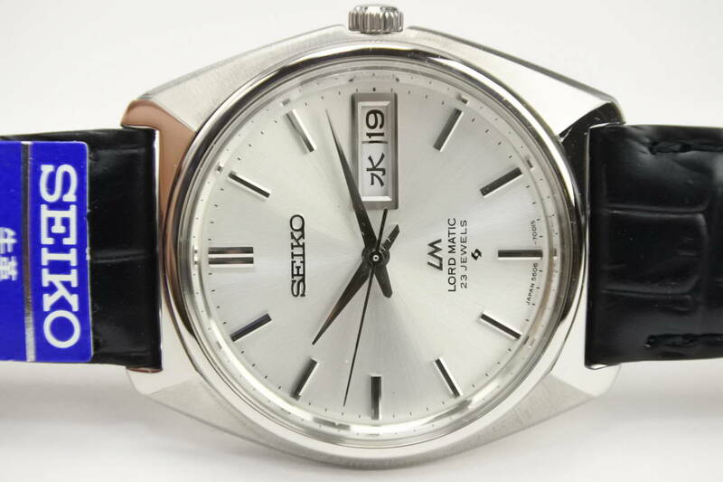 準高級品☆1970年製　SEIKO　セイコー ロードマチック 5606-7000 ２３石　自動巻紳士腕時計　純正SEIKOベルト　美品