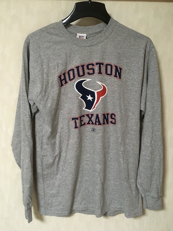 NFL ヒューストン テキサンズ HOUSTON TEXANS ロンT ロングスリーブ 長袖 L 3540