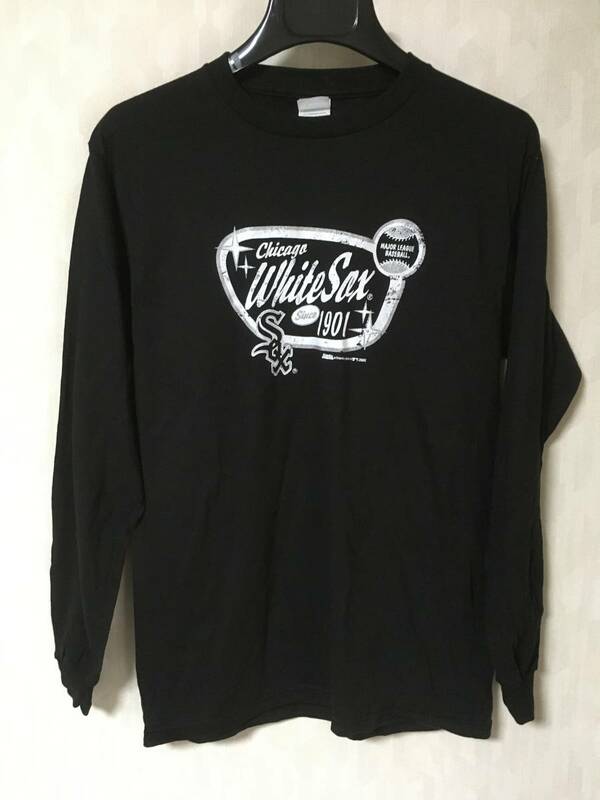 MLB シカゴ ホワイトソックス CHICAGO WHITESOX ロンT 長袖 ロングスリーブ Tシャツ M 3520