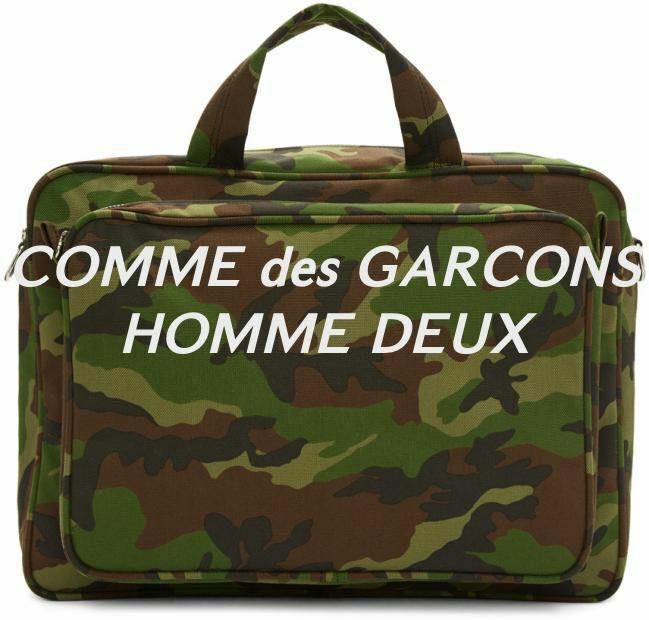 コムデギャルソンオムドゥ COMME des GARCONS ウッドランドカモ カモフラージュ 迷彩 ブリーフケース バッグ 新品