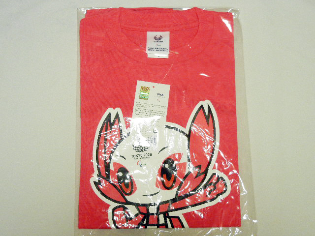 東京2020 オリンピック公式マスコット ソメイティ Tシャツ ピンク S