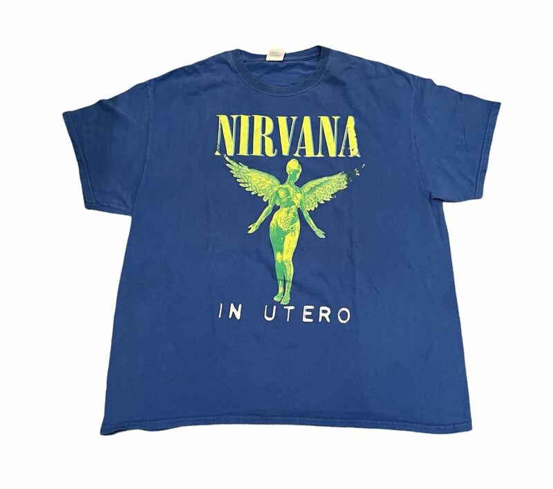 ビンテージ NIRVANA ニルヴァーナ　Tシャツ tee 90’s 90年代　ヴィンテージ 古着　XL グランジ