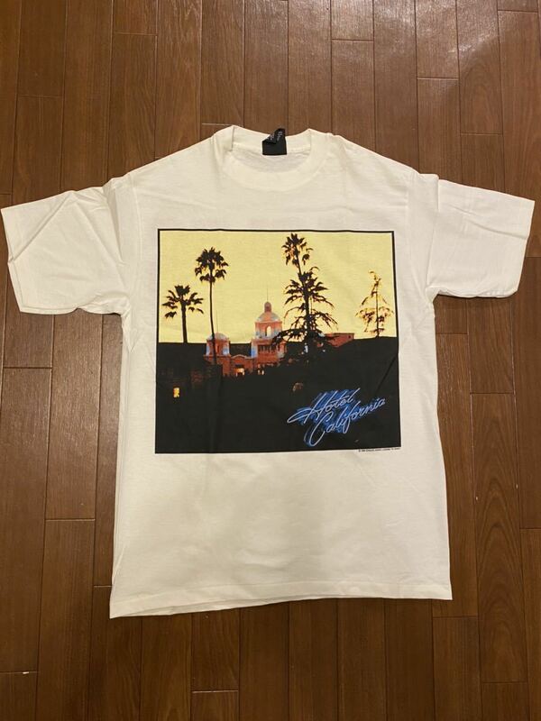 EAGLES HELL FREEZES OVER 1995 Hotel California Tシャツ L giant MADE IN U.S.A. ヴィンテージ 90s イーグルス ドン・フェルダー