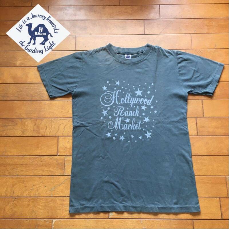 ★【 H.R.MARKET 】★ シルバープリントTシャツ★サイズ2★ i-393