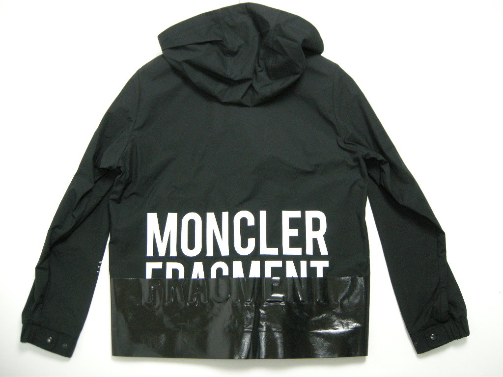 定18万■サイズ4■モンクレールGENIUS FRAGMENT SKAスカ新品 本物コーチジャケット/パーカー/藤原ヒロシ/MONCLERジーニアス/フラグメント黒