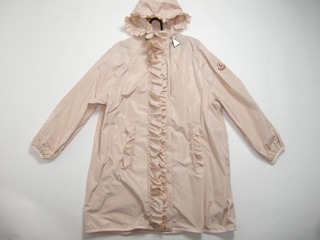 サイズ1(S-M相当)モンクレールGENIUS SIMONE ROCHA GERANIUM新品本物フリルコート/スプリングコート/レディースMONCLERジーニアス/シモーネ