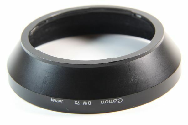 ONE-JA-055《送料無料 外観△ 使用△》Canon BW-72 キャノン NewFD20-35mm F3.5L NewFD 17mm F4 NewFD 24mm F1.4L 用 レンズフード