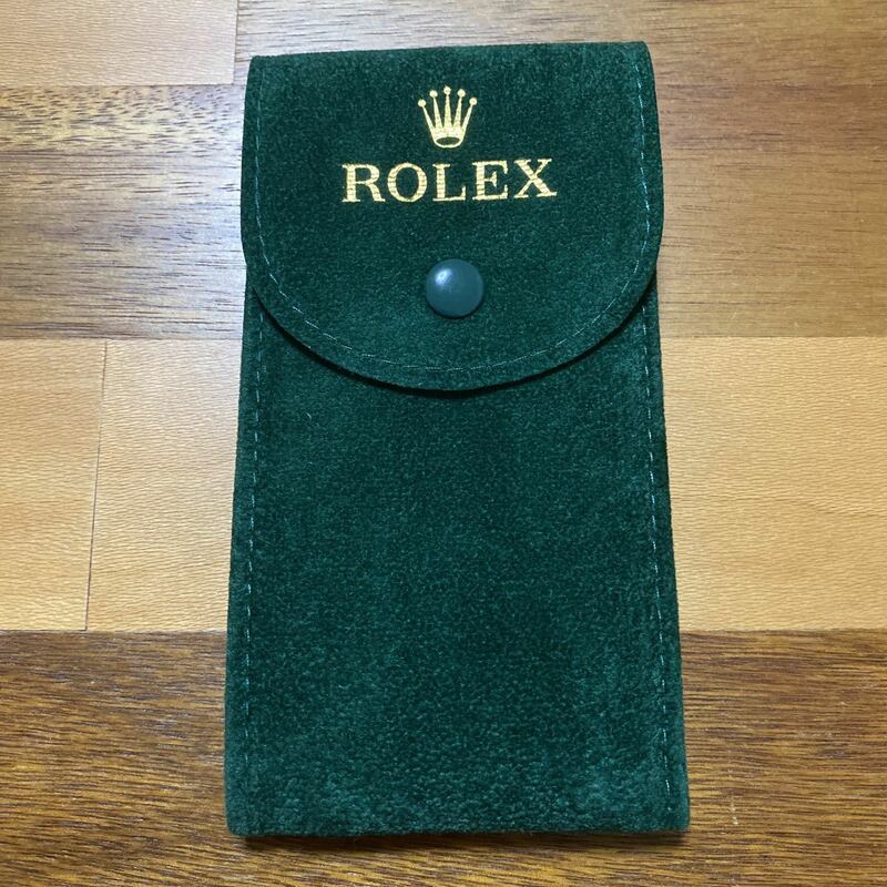 【希少必見】ロレックス 時計収納袋 Rolex ①
