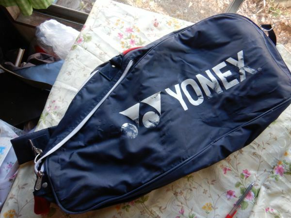 YONEX TENNIS BAG軟式テニスラケットキャリーショルダーバッグ　複数本可能 L73W33D23CM　昭和レトロ　