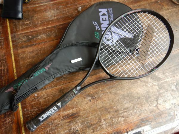 新品　軟式テニスラケット040712 KENNEX ゴーセン　USL1 SR-117 WIDEBODY DESIGN　昭和レトロ　デッドストック