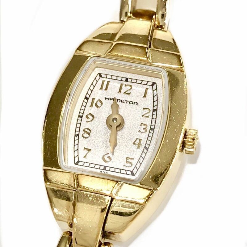 HAMILTON レディ ハミルトン QZ 腕時計 クォーツ 280.002 H311310 アイボリー文字盤 レディース 送料無料